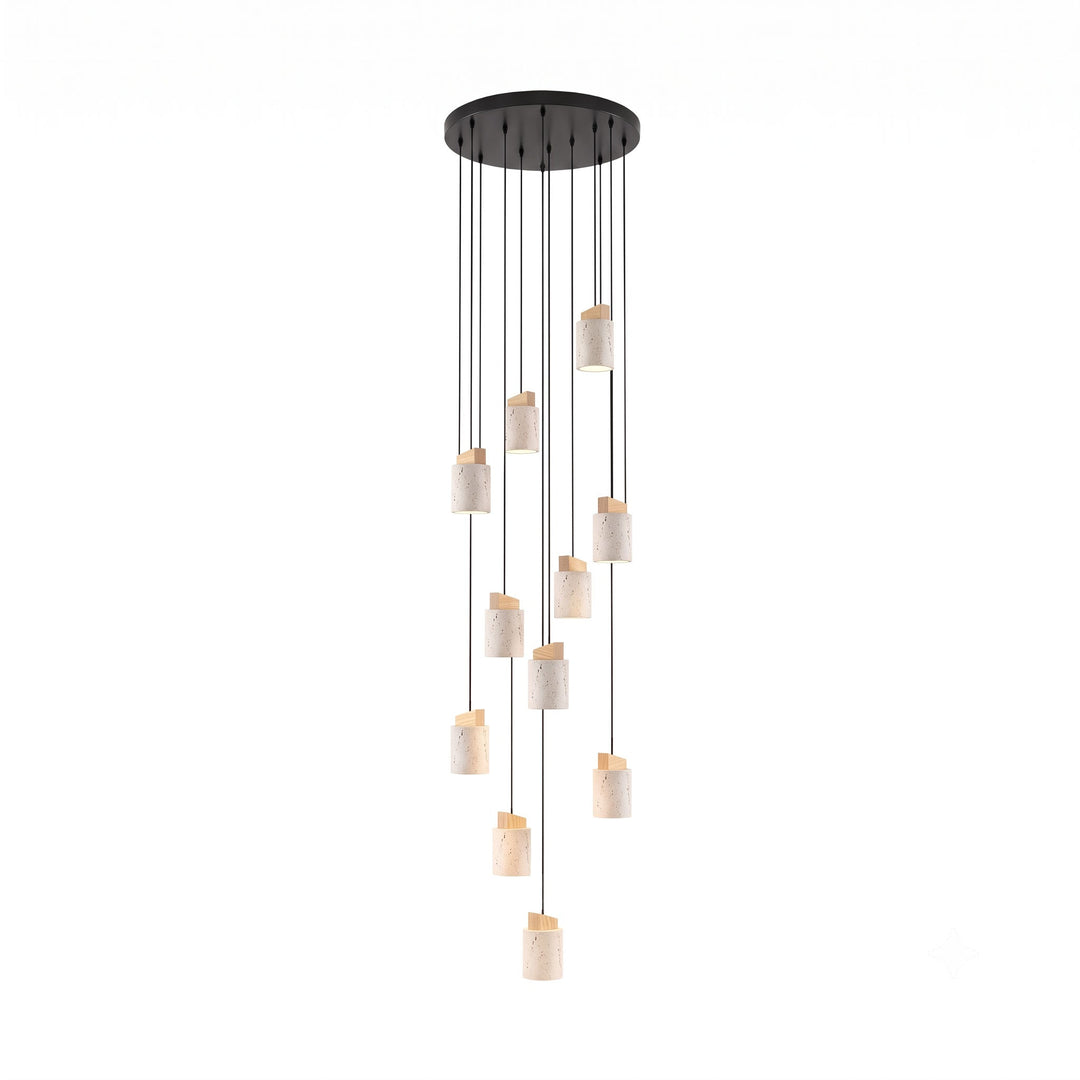 Marlow Travertine Pendant Light