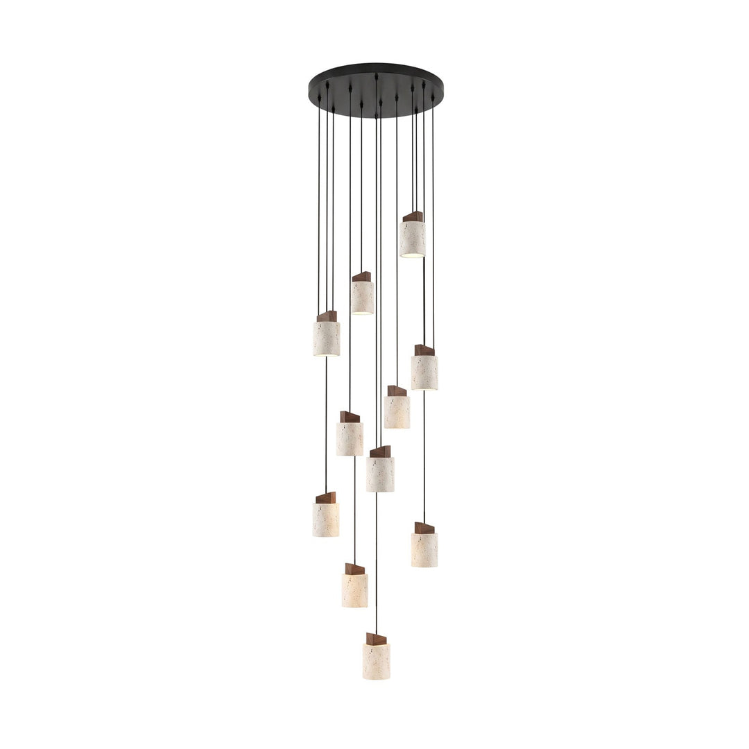 Marlow Travertine Pendant Light