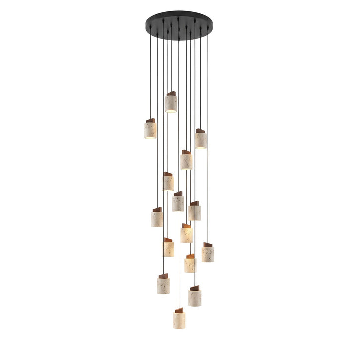 Marlow Travertine Pendant Light