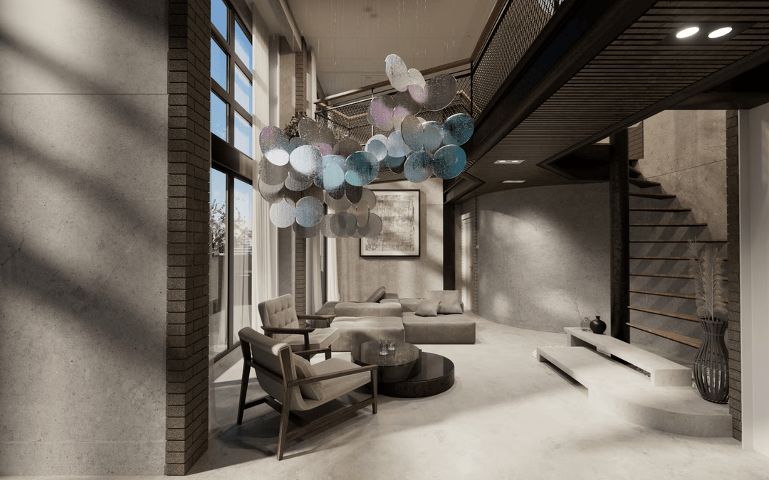 Nimbus Disc Chandelier