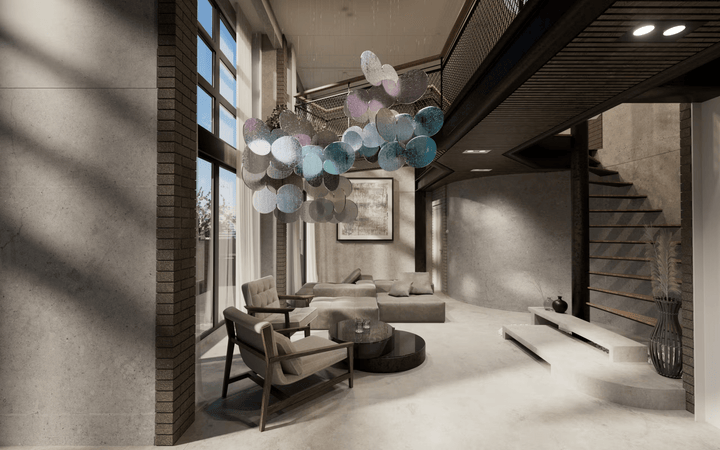 Nimbus Disc Chandelier