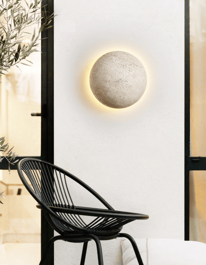 Alcove Travertine Wall Sconce