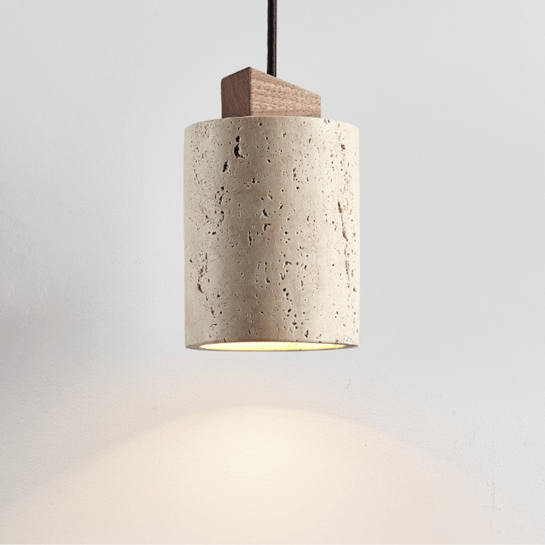 Marlow Travertine Pendant Light