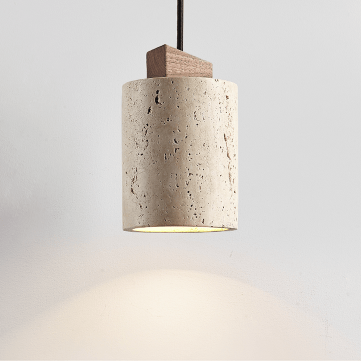 Marlow Travertine Pendant Light