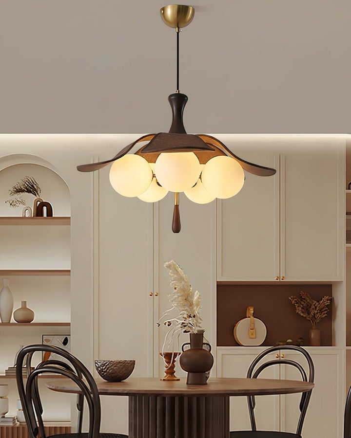 Blossom Wood Pendant Light
