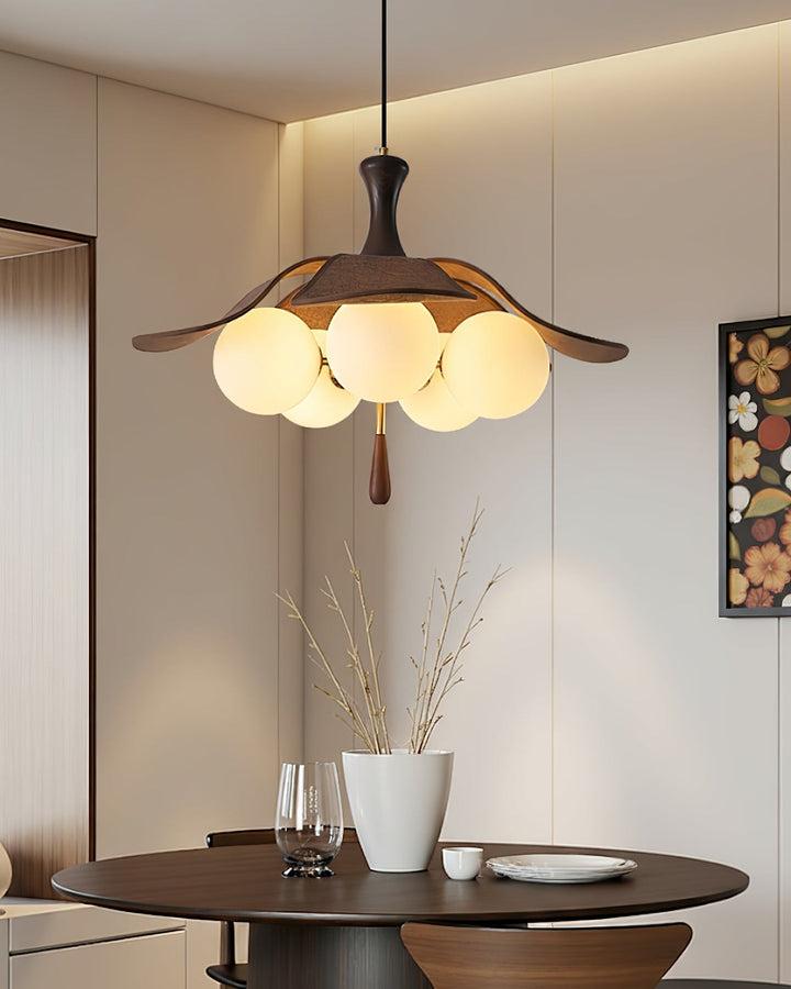 Blossom Wood Pendant Light