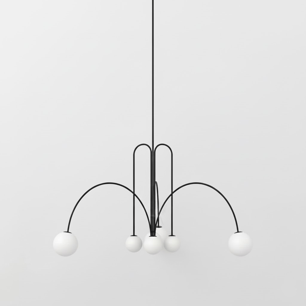 Cascade Arc Chandelier