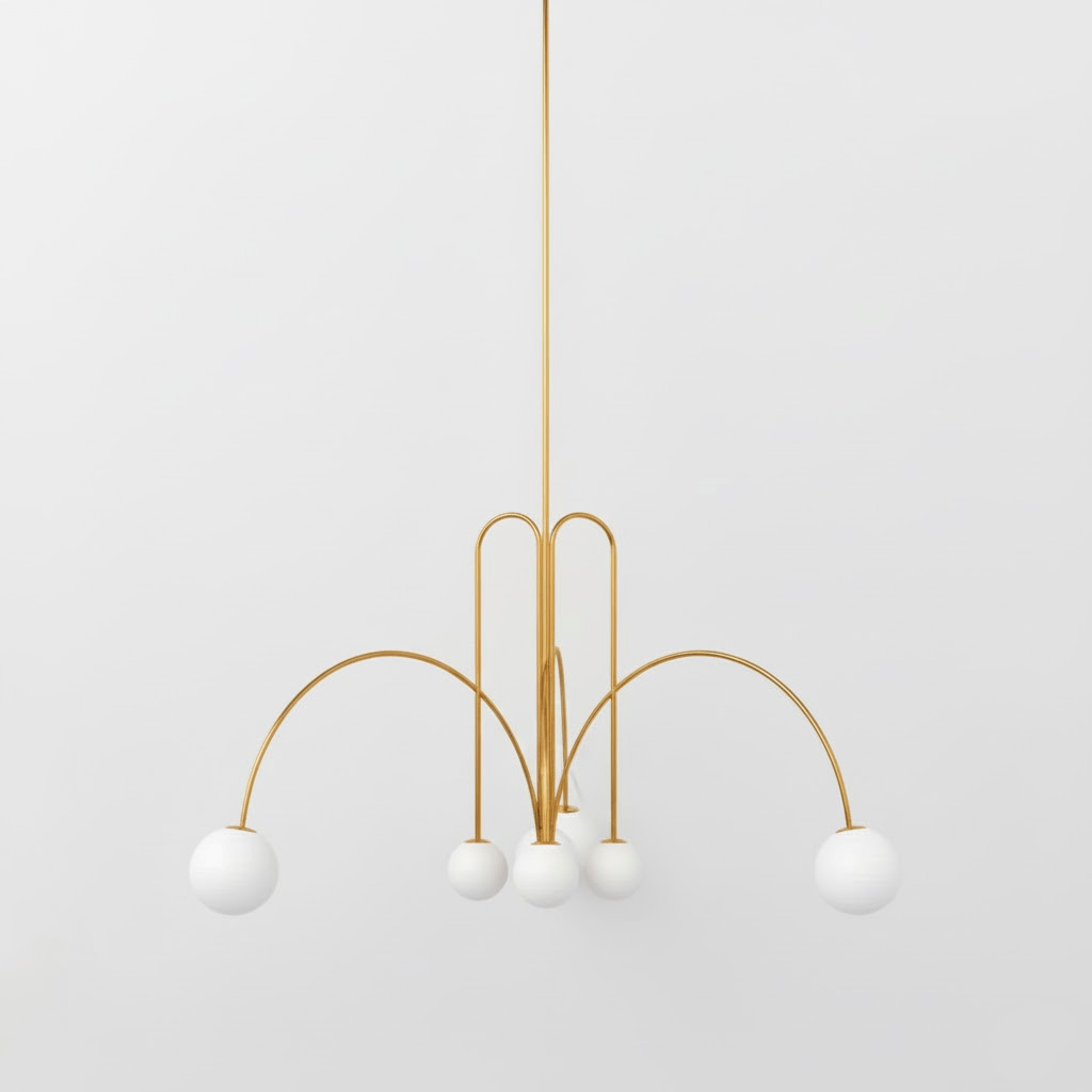 Cascade Arc Chandelier