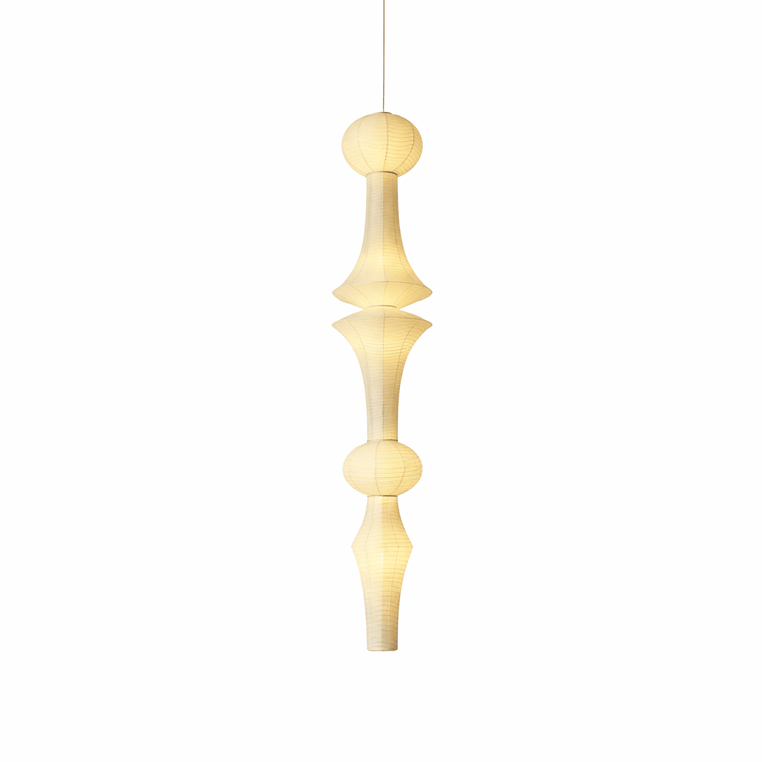 Ridge Paper Pendant Light