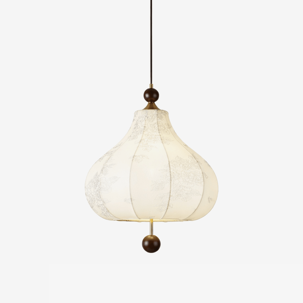 Linen Bloom Pendant Light