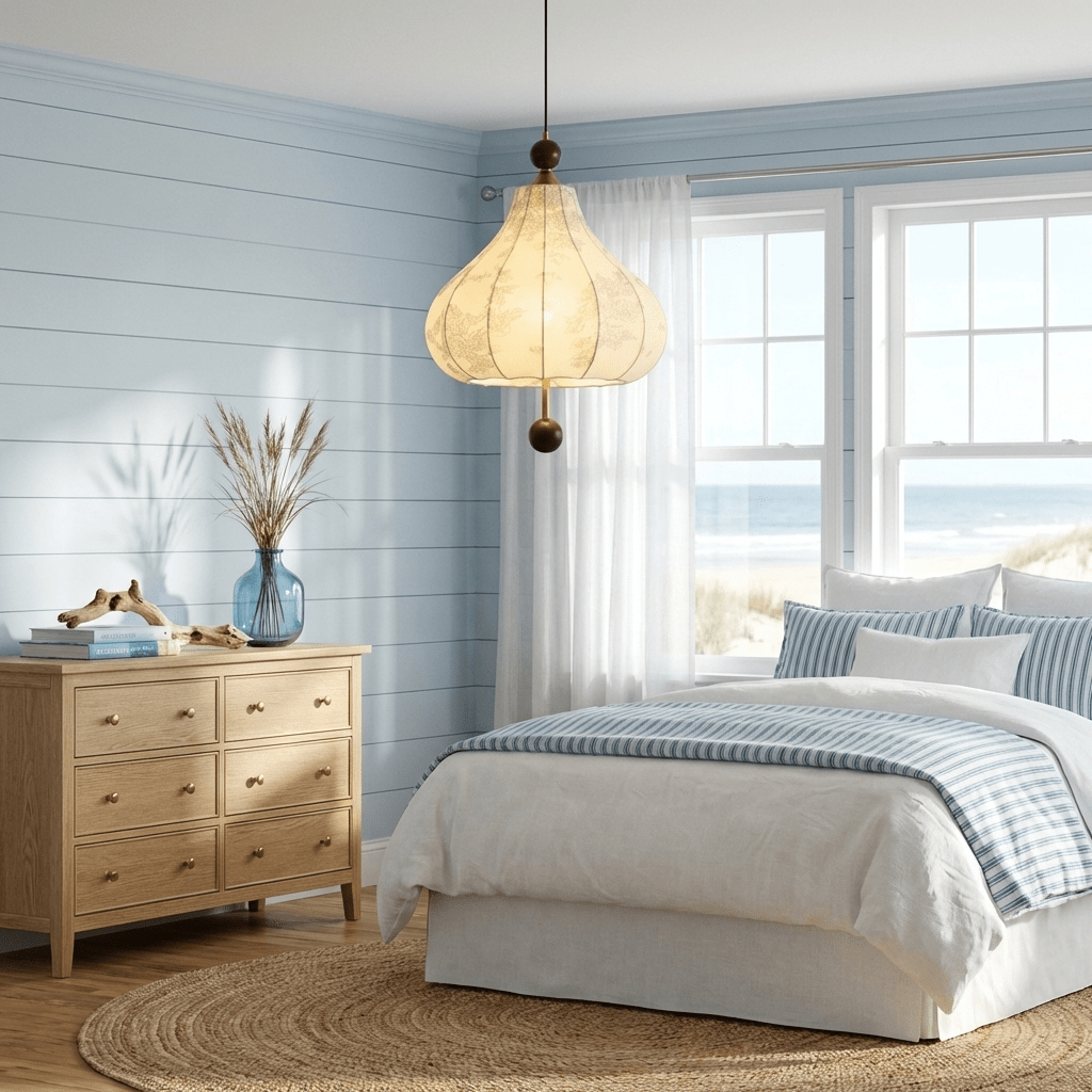 Linen Bloom Pendant Light