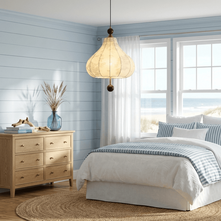 Linen Bloom Pendant Light
