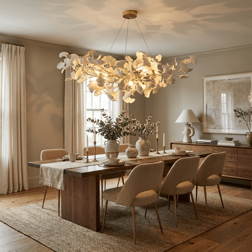 Meridian Leaf Chandelier