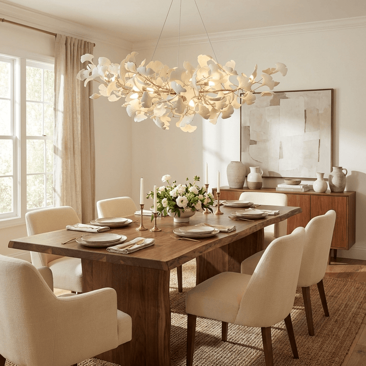 Meridian Leaf Chandelier
