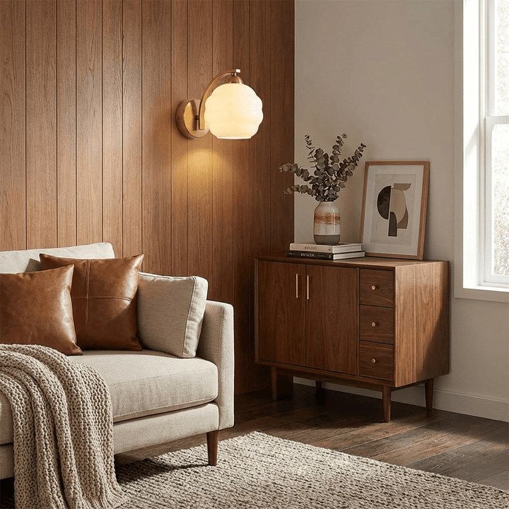 Mira Glass Wall Sconce