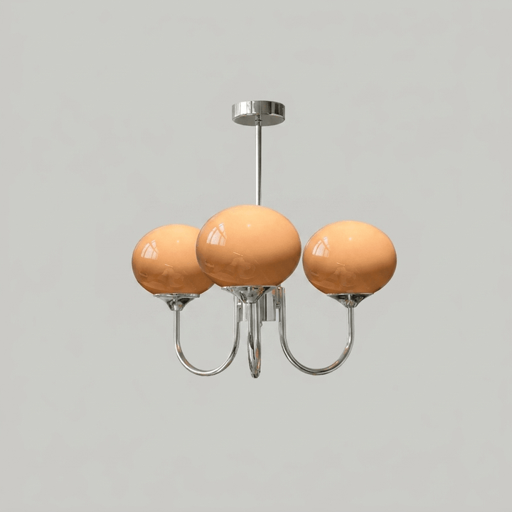 Blush Globe Chandelier