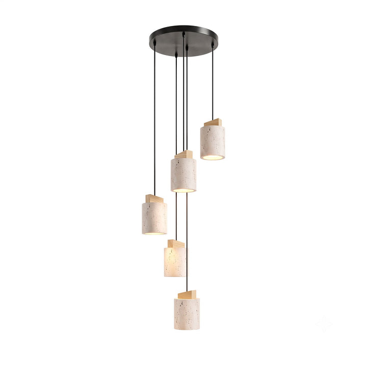 Marlow Travertine Pendant Light