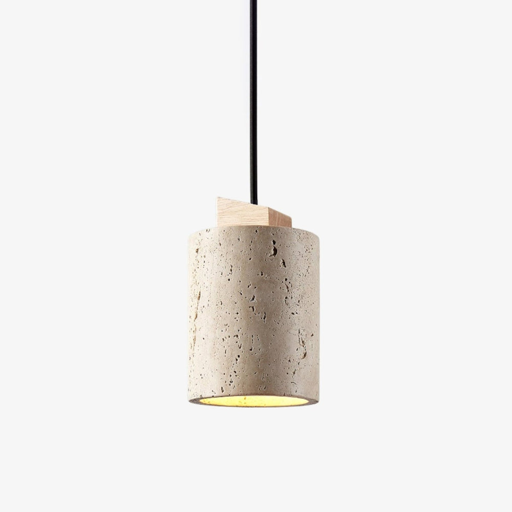 Marlow Travertine Pendant Light