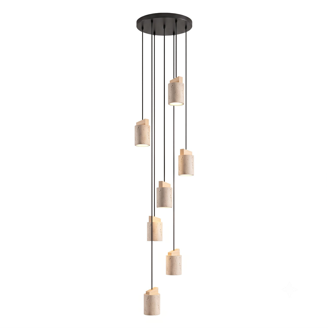 Marlow Travertine Pendant Light