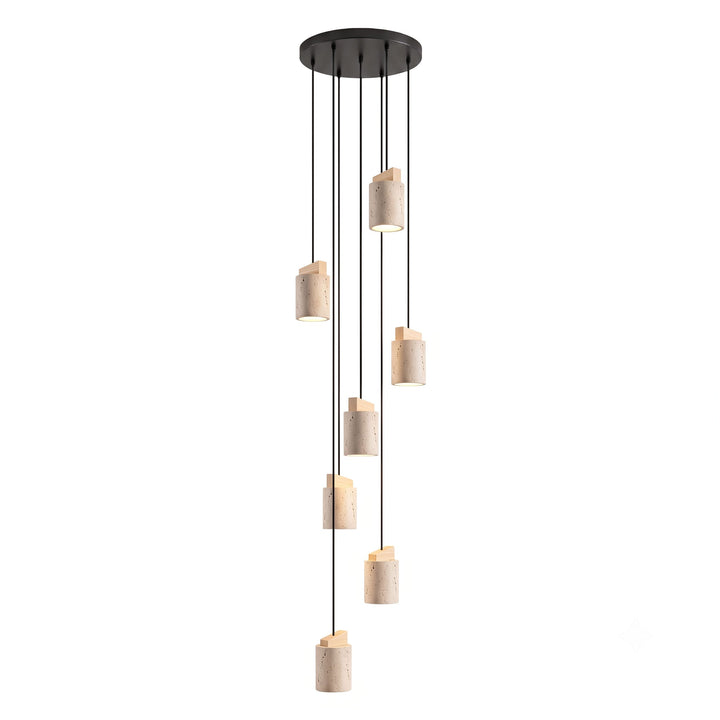 Marlow Travertine Pendant Light