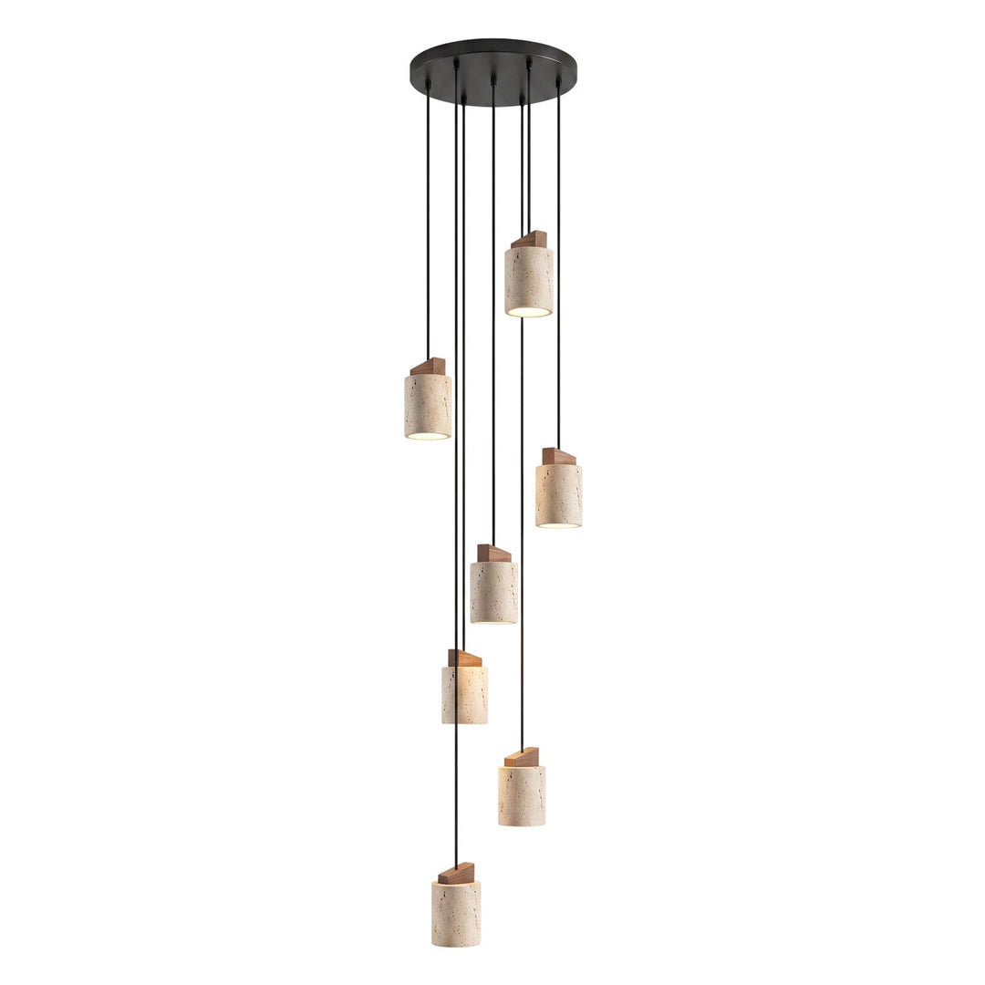 Marlow Travertine Pendant Light