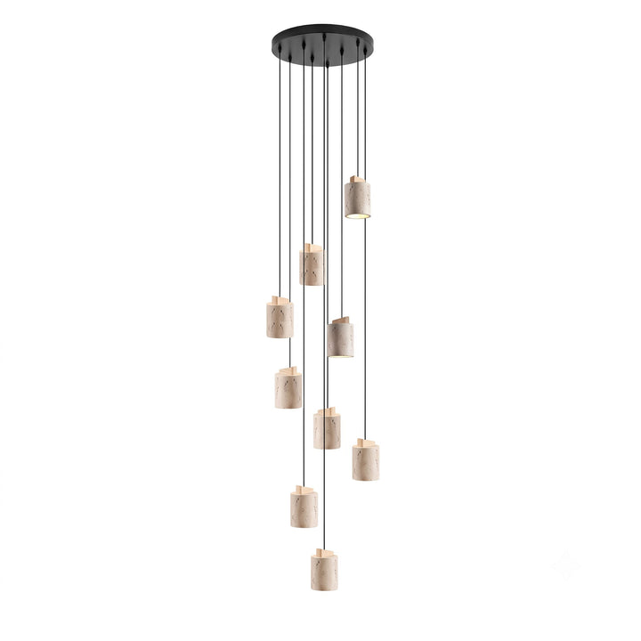Marlow Travertine Pendant Light