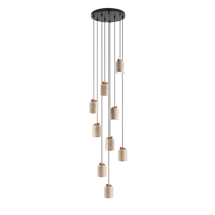 Marlow Travertine Pendant Light