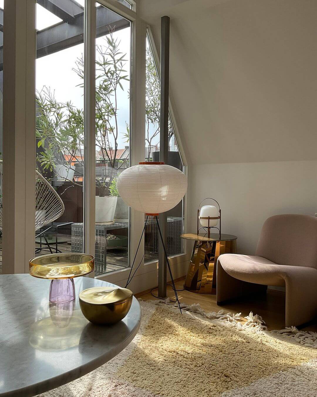 Mulberry Lantern Floor Lamp