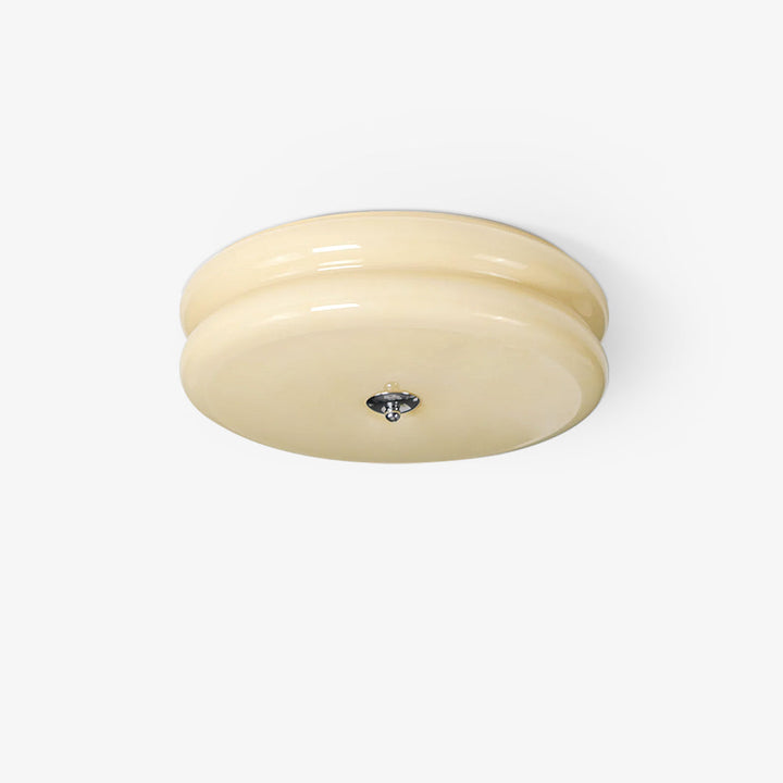 Ravel Ribbed Glass Ceiling Light