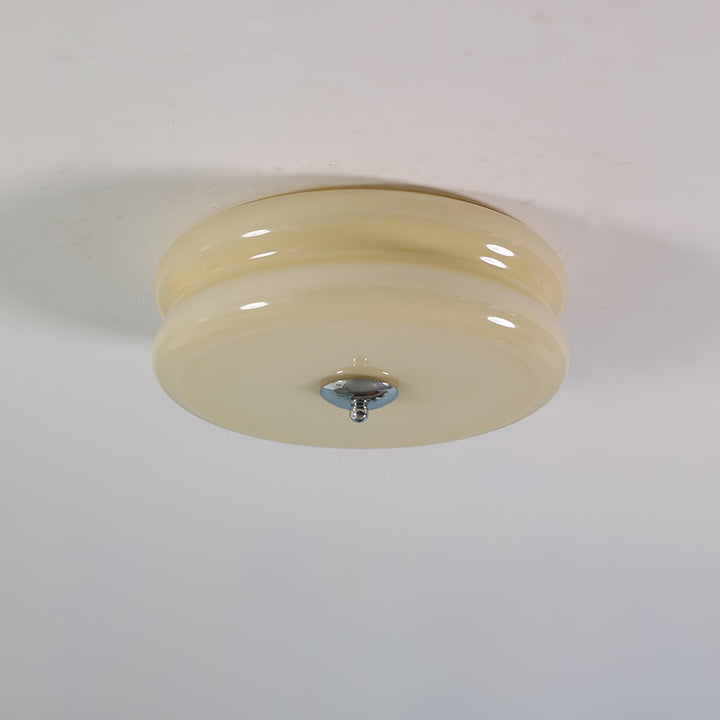 Ravel Ribbed Glass Ceiling Light