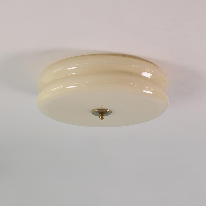 Ravel Ribbed Glass Ceiling Light