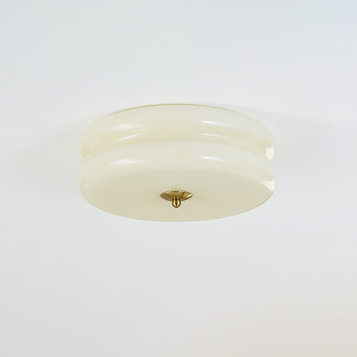 Ravel Ribbed Glass Ceiling Light