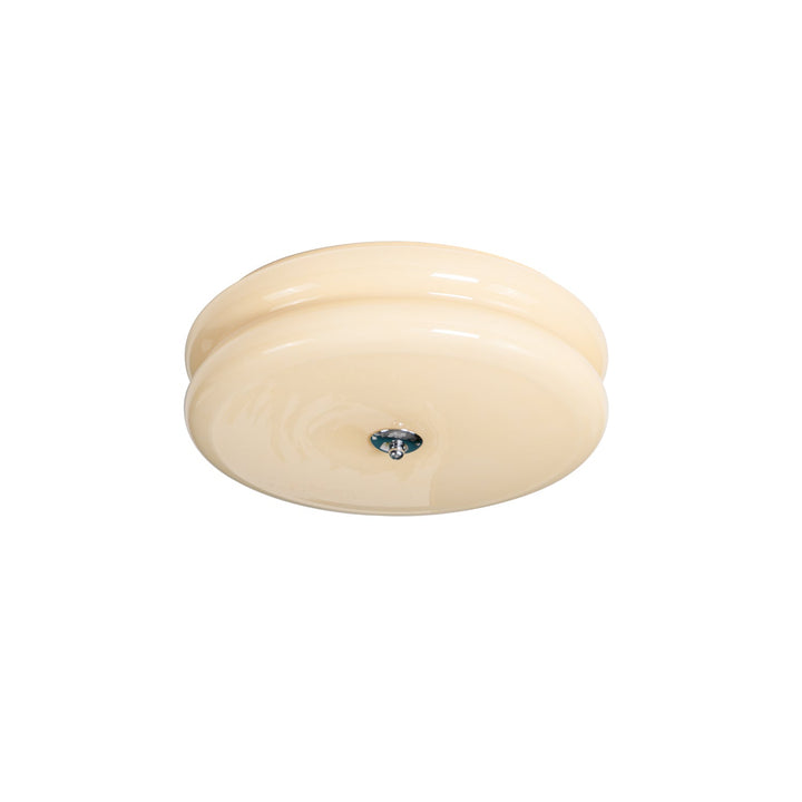 Ravel Ribbed Glass Ceiling Light
