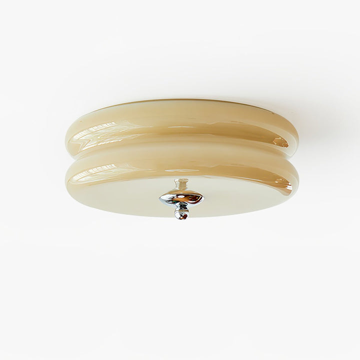 Ravel Ribbed Glass Ceiling Light