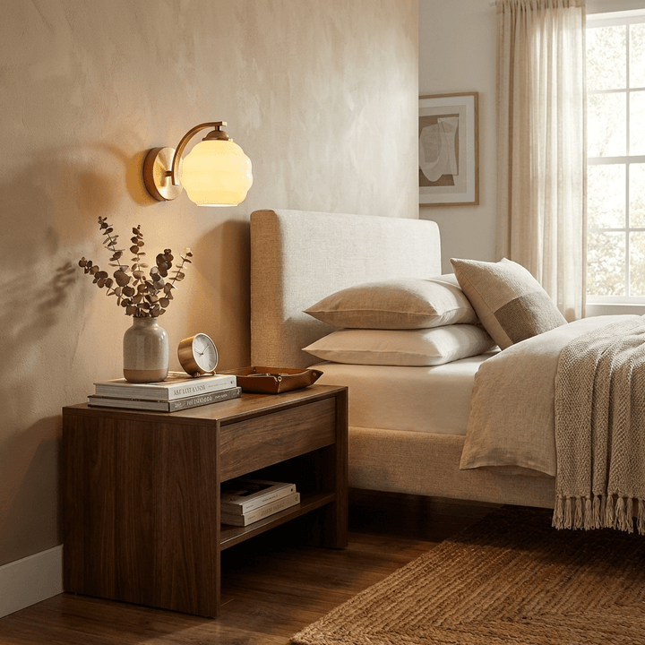 Mira Glass Wall Sconce