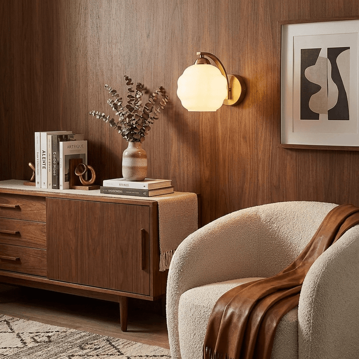 Mira Glass Wall Sconce