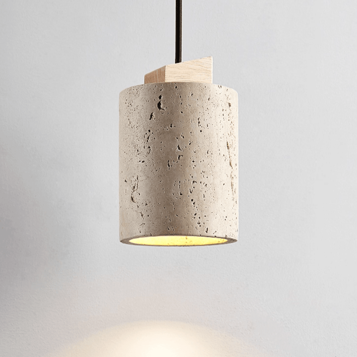 Marlow Travertine Pendant Light