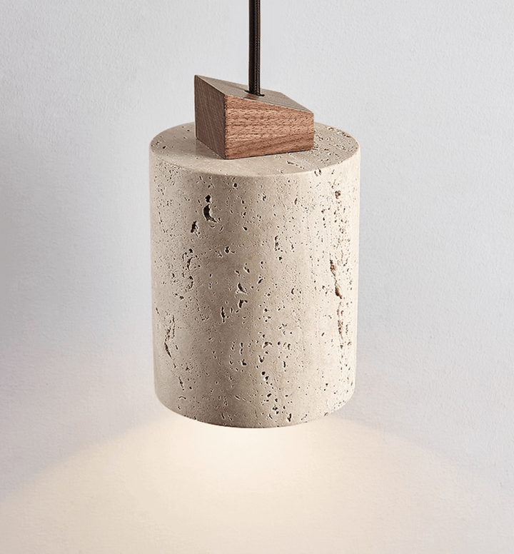 Marlow Travertine Pendant Light