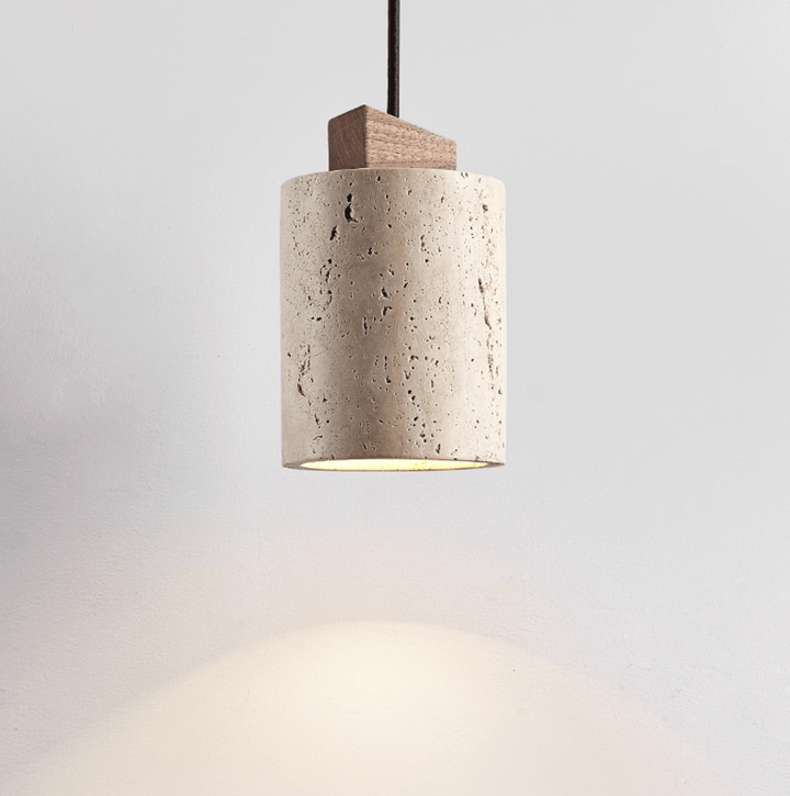 Marlow Travertine Pendant Light