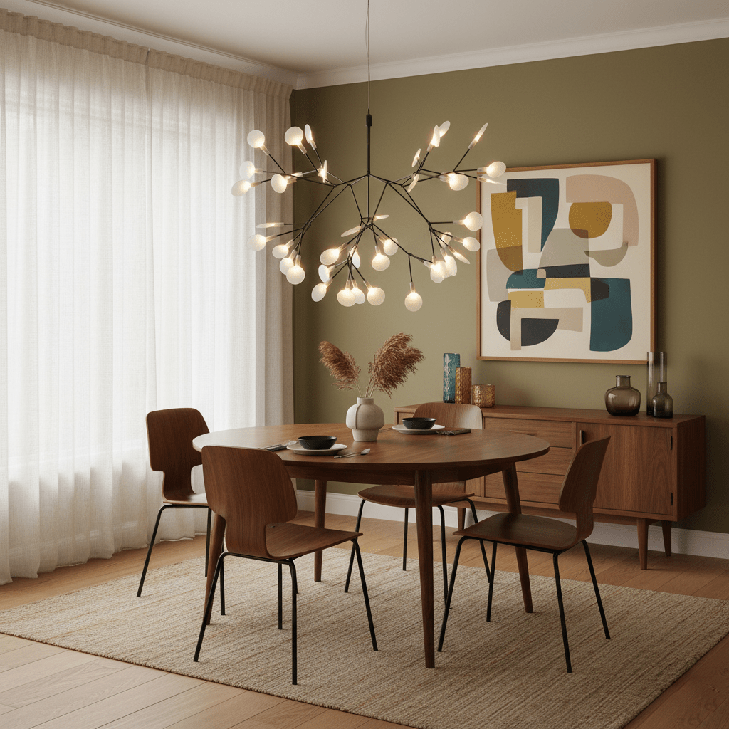 Arbor Branch LED Chandelier