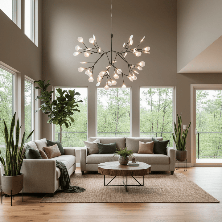 Arbor Branch LED Chandelier