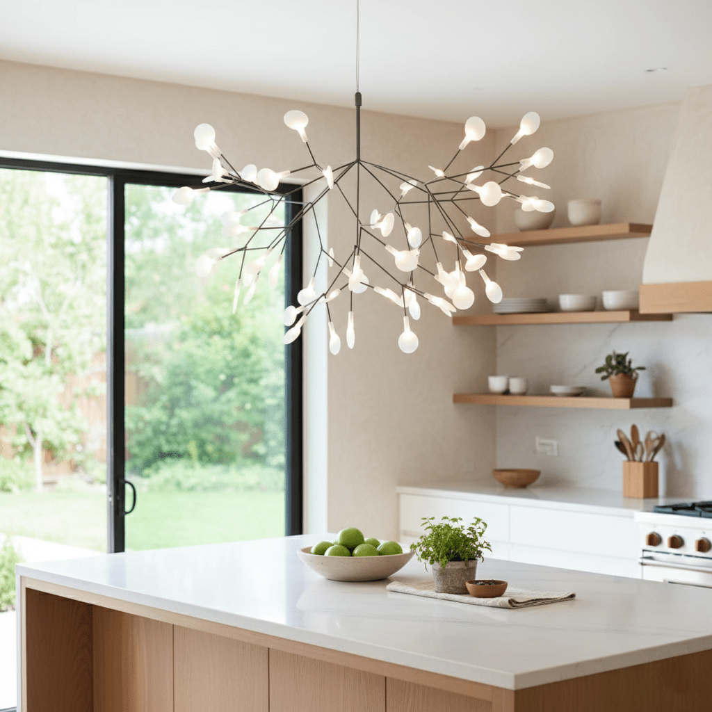 Arbor Branch LED Chandelier