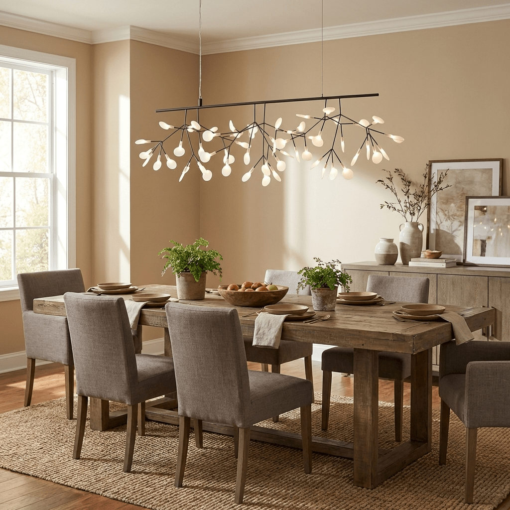 Arbor Branch LED Chandelier