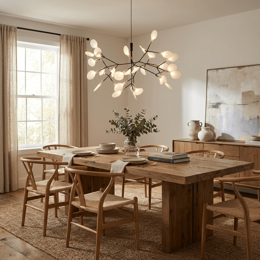 Arbor Branch LED Chandelier