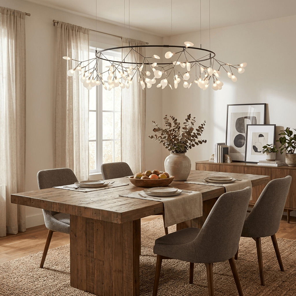Arbor Branch LED Chandelier