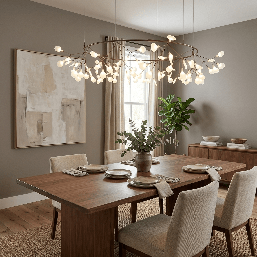 Arbor Branch LED Chandelier