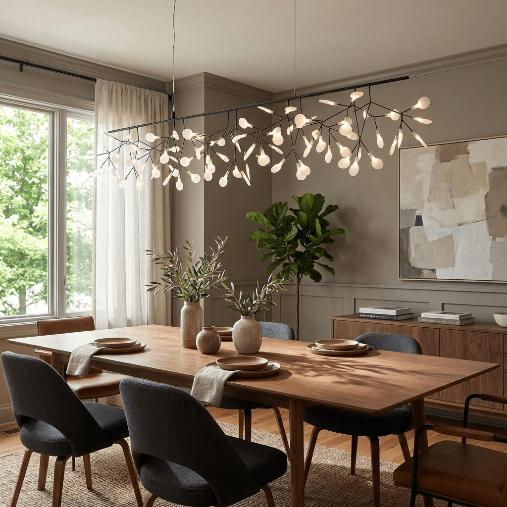 Arbor Branch LED Chandelier