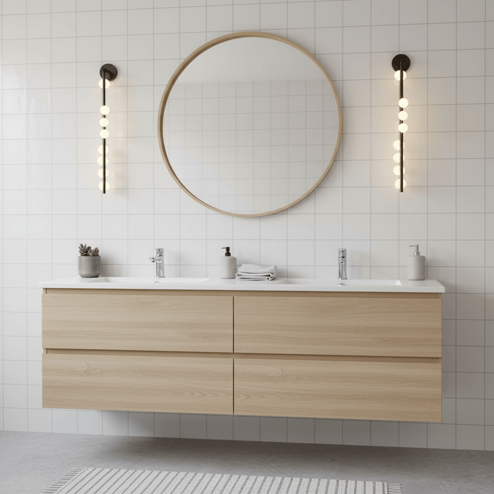 Corbin Glass Tube Wall Sconce