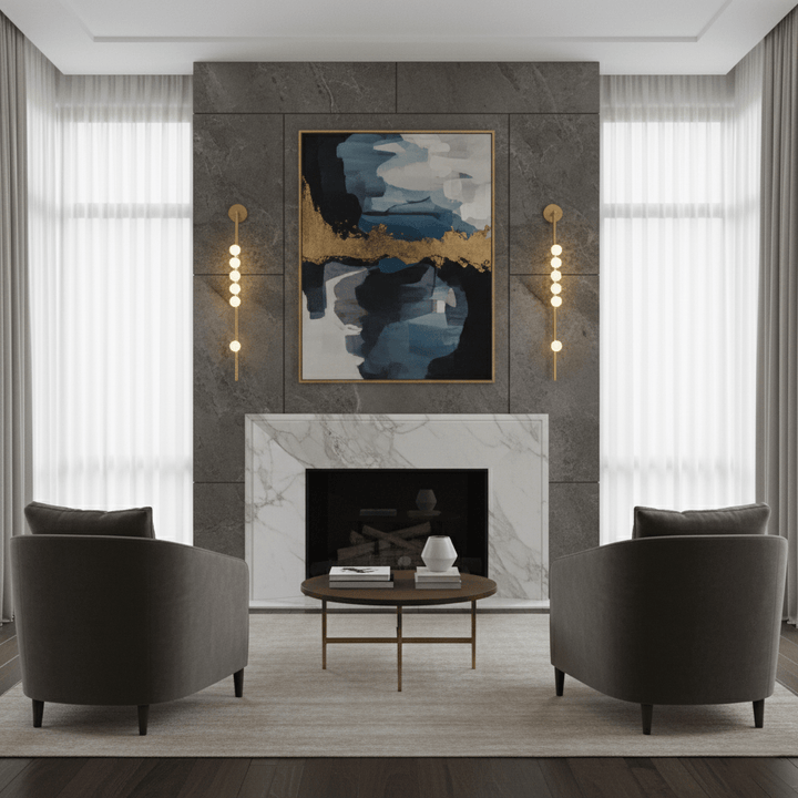 Corbin Glass Tube Wall Sconce
