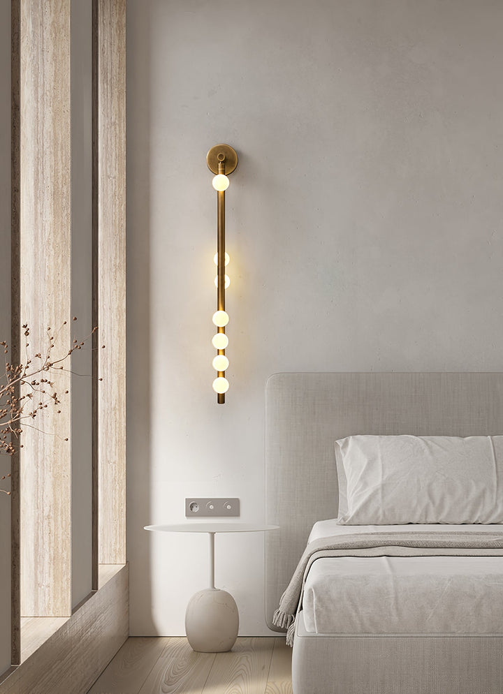 Corbin Glass Tube Wall Sconce